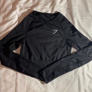 Gymshark long sleeve crop top